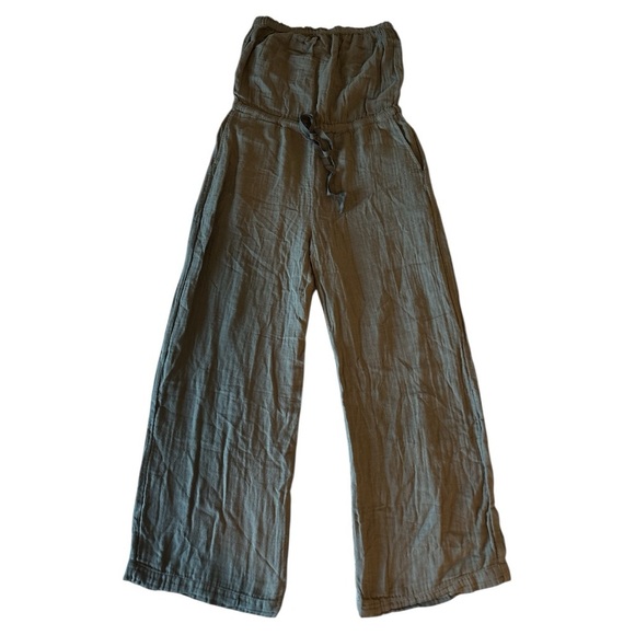 Velvet by Graham & Spencer 
Olive Green Jumpsuit - Picture 1 of 7